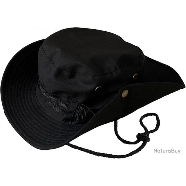 Chapeau De Soleil, Respirant Protection Chapeau de Pche Large Bord Safari Casquette