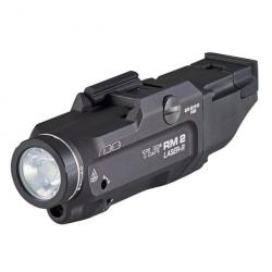 Lampe Tactique Streamlight - Stream TLR-RM 2 Laser - Avec/Sans  Switch Déporté - 1000 Lumens - 2 XCR