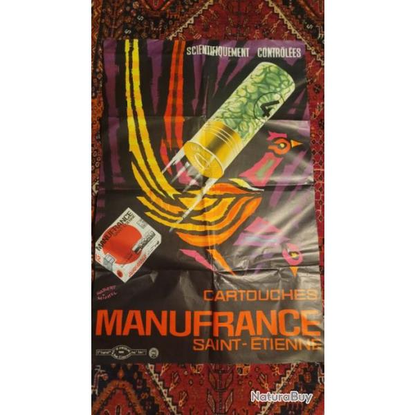 Affiche manufrance ancienne