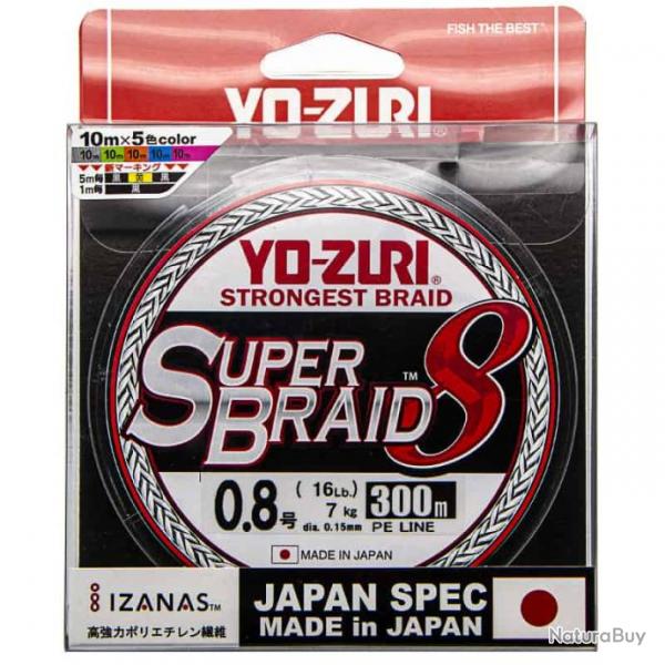 Yo-Zuri Tresse Superbraid 8x 16lb