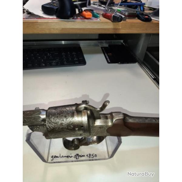 Carabine revolver cal 12 Canon ray