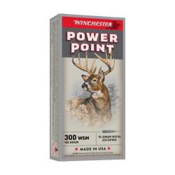 Balles Winchester Power Point 300 - Cal. 300 WSM - 300 WSM / Par 1