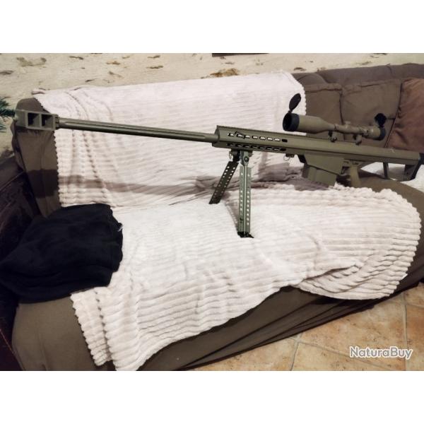 Barrett M82 airsoft snow wolf