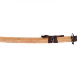 FUDOSHIN - Série Bois Naturel Lame forgée Maru (711) Katana