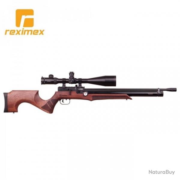 Carabine Reximex Lyra Wood PCP calibre 4,50 mm, 19,9 Joules