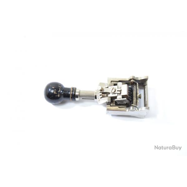 ancien tampon encreur numroteur, a restaurer. Dcoration bureau vintage, collection