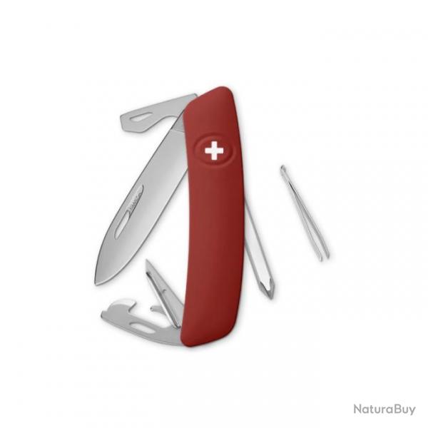 AUTHENTIC SWISS KNIFE D04 RED