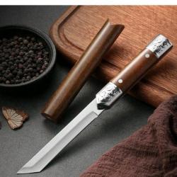 Couteau droit de cuisine lame M390