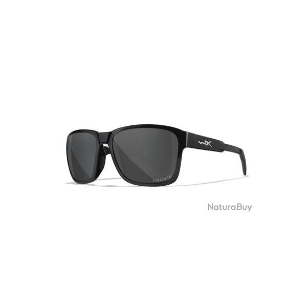 LUNETTES TREK CAPTIVATE POLARIZED SMOKE GREY / GLOSS BLACK FRAME (AC6TRK08)