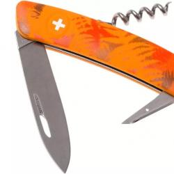 AUTHENTIC SWISS KNIFE C01 ORANGE