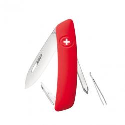 AUTHENTIC SWISS KNIFE D02 RED KNI.0020.1000