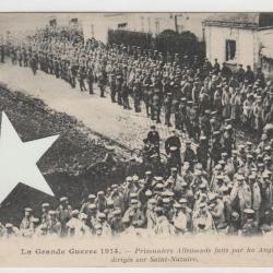 CPA - La Grande  Guerre 1914-Prisonniers Allemands dirigés sur l'Angleterre  N°330