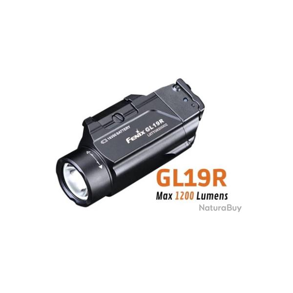 Fenix GL19R - Lampe tactique rechargeable  haut rendement - Max 1200 Lumens