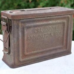 US ARMY caissette US M1 CANCO CAL 30M1 AMMUNITION BOX 1944 - NORMANDIE 1944 ref SLO22US30M1RO01