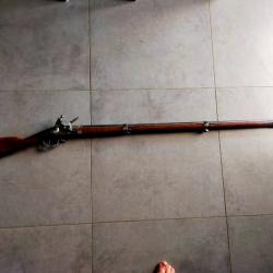 Fusil ancien a silex