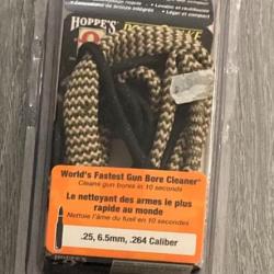 Cordon de nettoyage bore snake calibres .25, 6.5 mm, .264