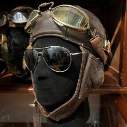 Casque de pilote Zinszner Airaille type 11  daté Juin 1940