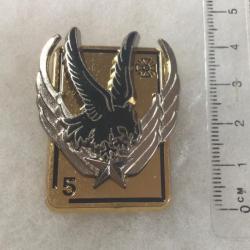 FRANCE ALAT -  5° Régiment d'Hélicoptères de Combat, type 2 fixation pin's Drago ou Delsart 2863