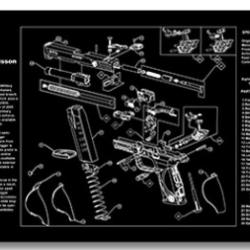 Tapis de nettoyage Smith&Wesson M&P