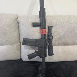 Lunette 1-6 x 24 sig sauer tango msr réticule msr illuminé + montage (l'arme n'est pas à vendre )