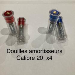 Lot Douilles amortisseurs fusil C20 X4