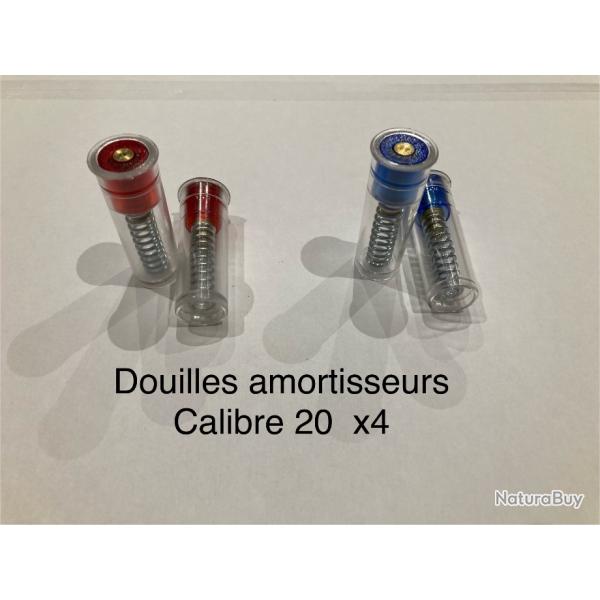 Lot Douilles amortisseurs fusil C20 X4