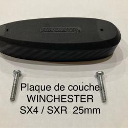 Plaque de couche WINCHESTER SX4 25mm