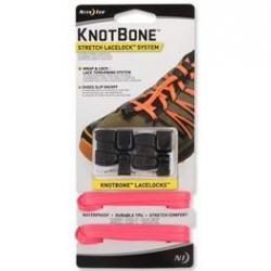 Niteize KnotBone Cates Stretch Rose Vif  2 Lacets ( KBLL-35-2R7 )