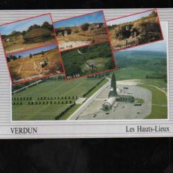 verdun les hauts-lieux autour de l'ossuaire de douaumont  cpm