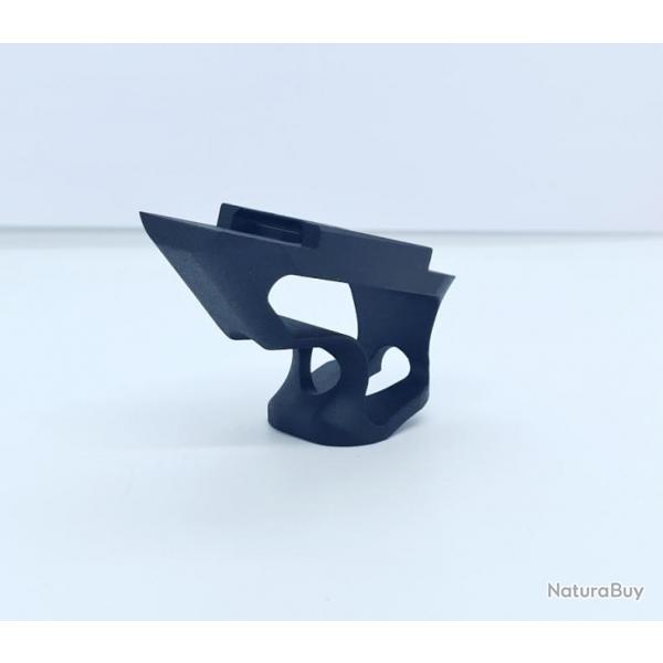 POINGEE COURTE AVANT PICATINNY ALUMINIUM NOIR CNC NEUVE ! Poigne Avant CNC Picatinny noir.