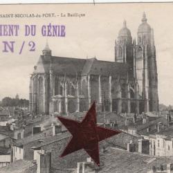 CPA - SAINT-NICOLAS-du-PORT-Le Basilique"1er RÉGIMENT DU GÉNIE S.N/2 N°051