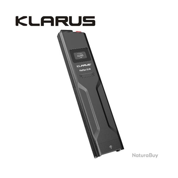 Lampe Torche FlatTac Klarus X1-E - 4200Lumens rechargeable USB-C