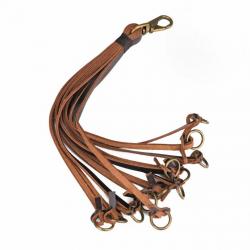 Lacet porte-oiseaux en cuir 12 lacets - LIVRAISON OFFERTE