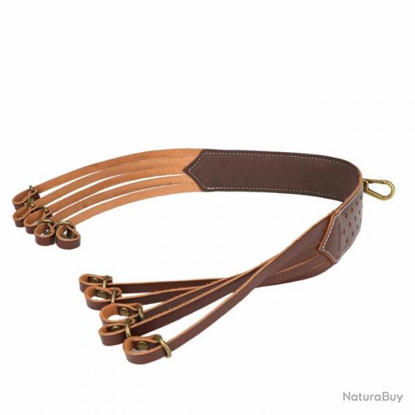 Lacet porte-gibier en cuir 10 lacets - LIVRAISON OFFERTE