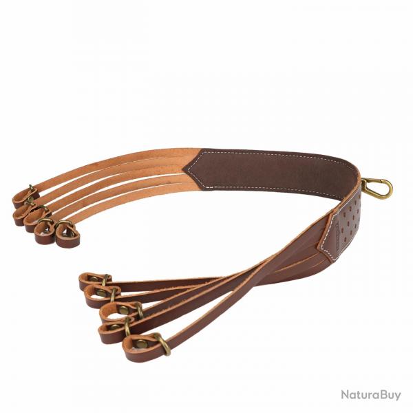 Lacet porte-gibier en cuir 10 lacets - LIVRAISON OFFERTE