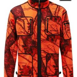 Veste SHOOTERKING homme Mossy Softshell Oak Blaze/Brun 2XL