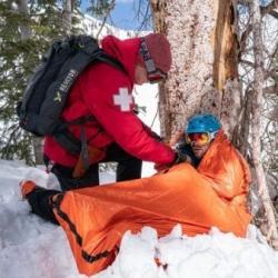 NEUF : Bivouac d'Urgence SOL avec Sifflet et Cordon Allume Feu