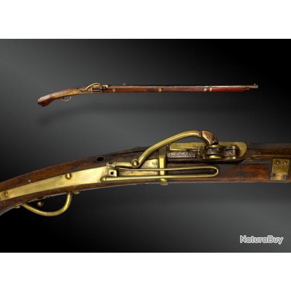Teppo : Arquebuse  Mche Japonaise, Militaire, Signe Japon - Priode Edo (1603-1868)
