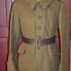 VAREUSE Mle 1938-CAMPAGNE FRANCE 1940-LIBERATION-FRENCH M.1938 JACKET-2°WW FRENCH WAR 1940