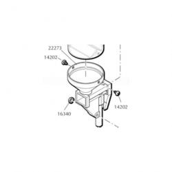 Dillon 22273 Corps de poudre avec tube de descente pour RL1100