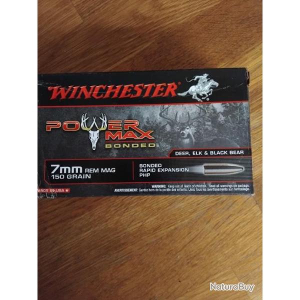 7mm winchester power  max bonded