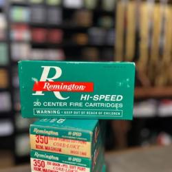 MUNITIONS - REMINGTON 350 REM MAG 250GR CORE LOKT X20