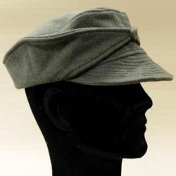 Casquette militaire  laine. Années 50 FRANCE ,armée de l'air, personnel navigant, indochine, algerie