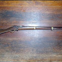 Mousqueton Fusil Chassepot Gras M80 de cavalerie - transformé chasse calibre 24 - TBE