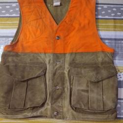 Gilet de chasse huilé de marque FILSON