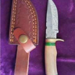 Petit Couteau damas, Bowie knife