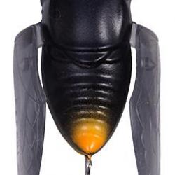 Leurre MEGABASS TINY SIGLETT INSECT MAT BLACK II