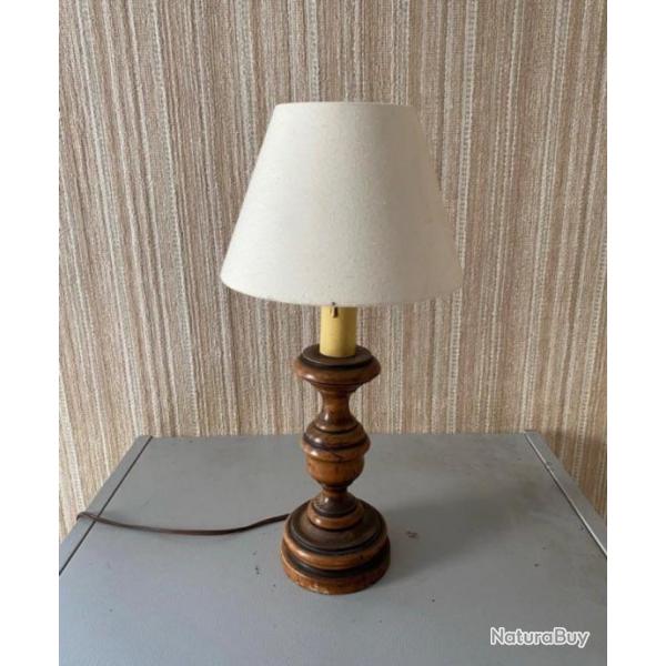 Lampe de chevet bureau bois vintage scandinave