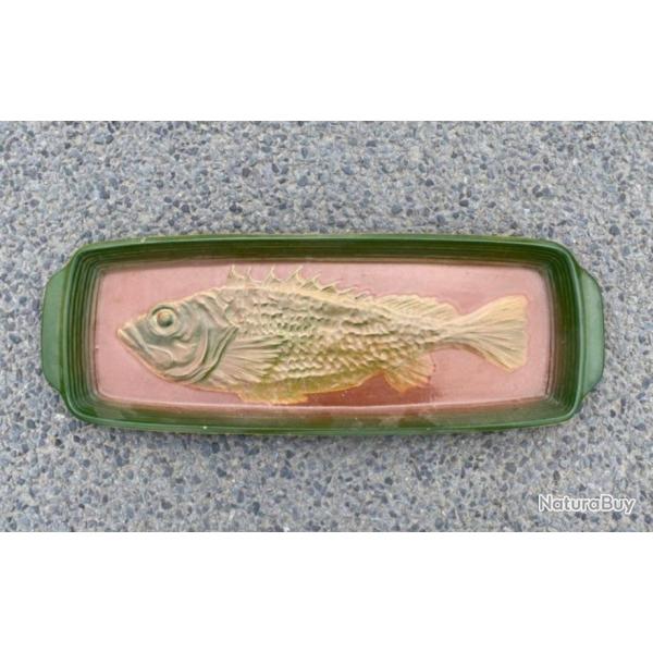 Grand plat  poisson vintage