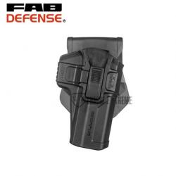 Holster FAB DEFENSE Scorpus M1 Rétention Niveau 2 pour Glock 45 Droitier Noir